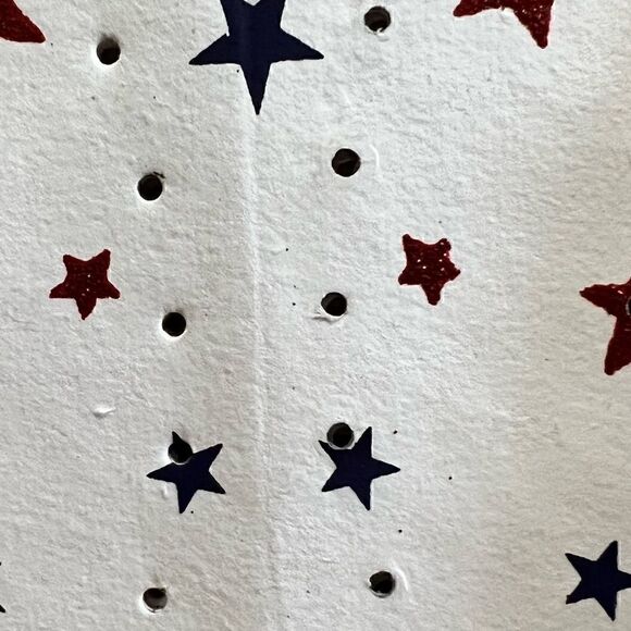 Americana Paper Star 9 point Really Huge Paper Star Decor 43” Perfect For july 4 - Picture 8 of 8